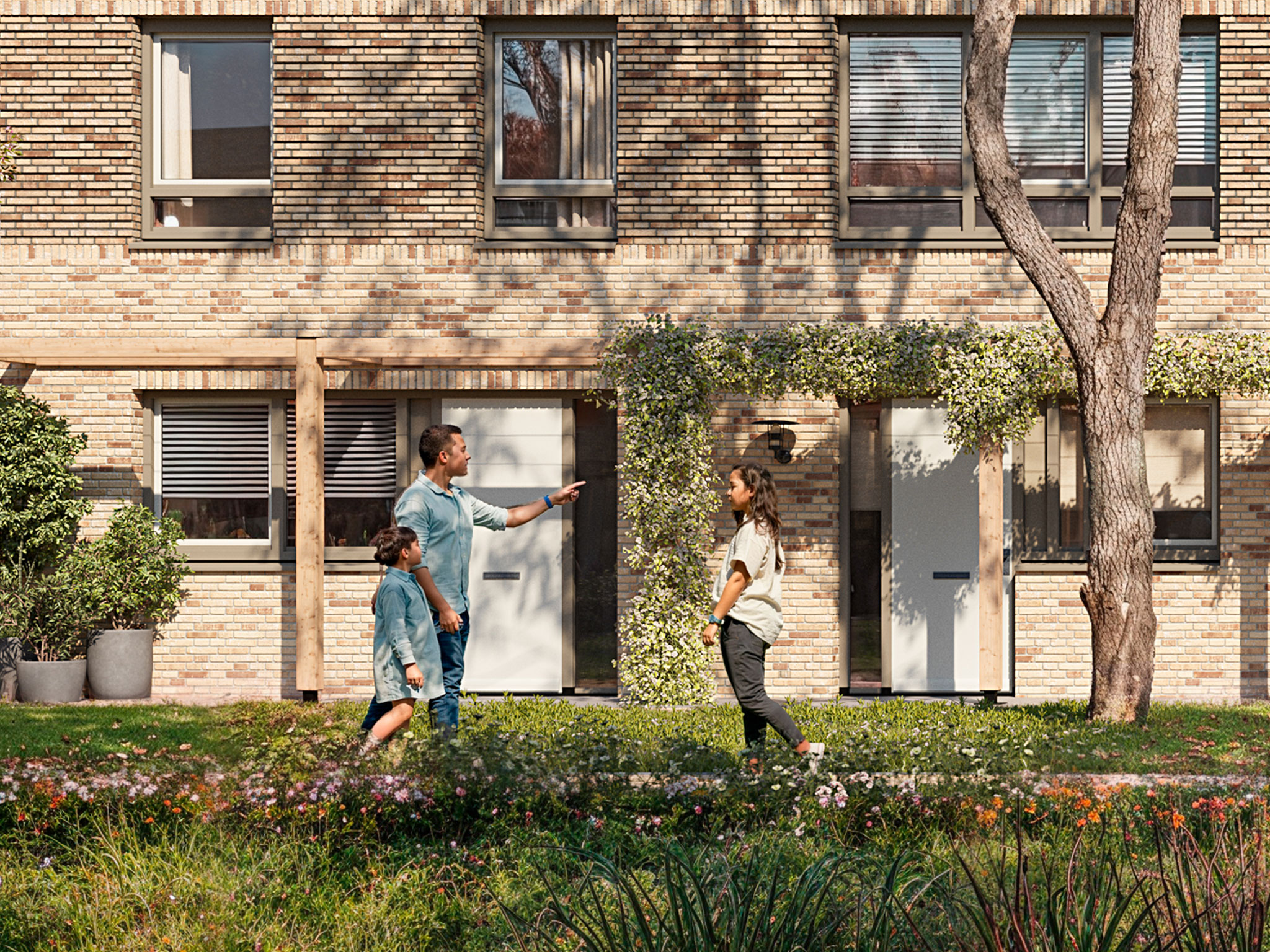 Nieuwbouw Almere Olympia Gardens Hotspot Zoom Buren